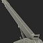 3d model telescopic boom lift generic