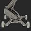 3d model telescopic boom lift generic