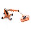 3d model telescopic boom lift generic