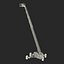 3d model telescopic boom lift generic