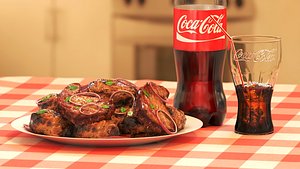 food cola 3D model