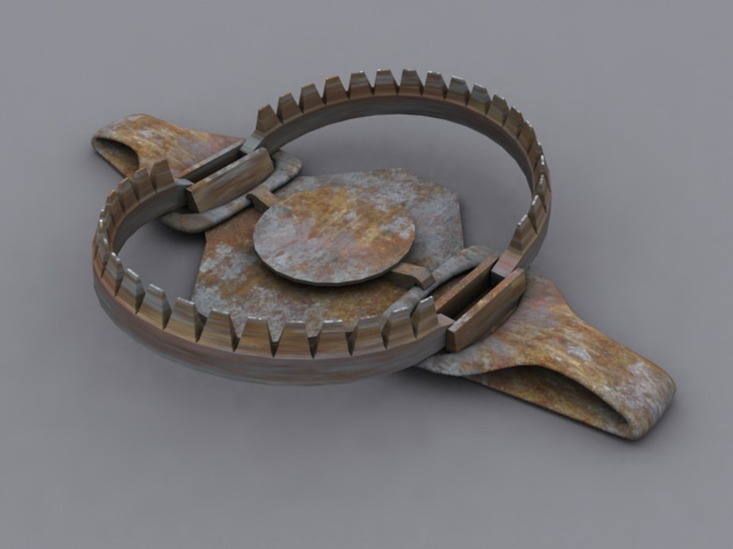 bear trap 3d model https://p.turbosquid.com/ts-thumb/65/NX745W/Wu8rvZSz/beartrap1/jpg/1154338673/1920x1080/fit_q87/593dda6b6e2df353fe1de0344676554d811825cc/beartrap1.jpg