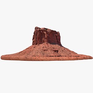 3D model elephant butte monument