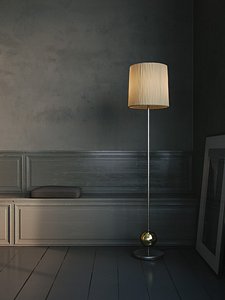 3D model lamp standard