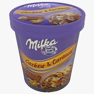ice cream Milka Cashew and Caramel