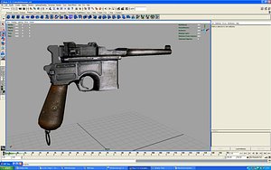free mauser c96 3d model