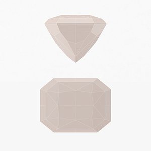 RADIANT Cut Diamond - 3D Printable
