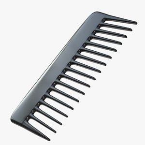 Small wide tooth comb