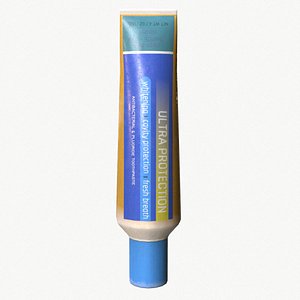Toothpaste 3D