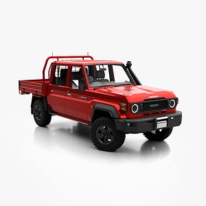 2024 Toyota Land Cruiser LC79 Workmate 3D model