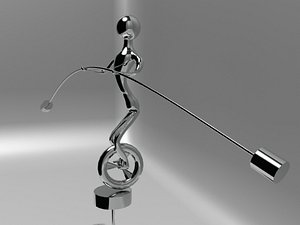 3d model kinetic sculpture