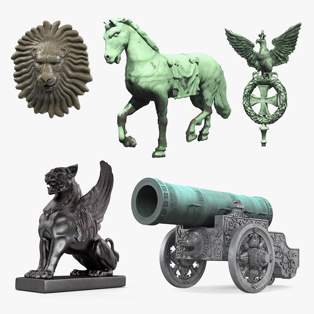 Architectural Elements Collection 3 3D model preview