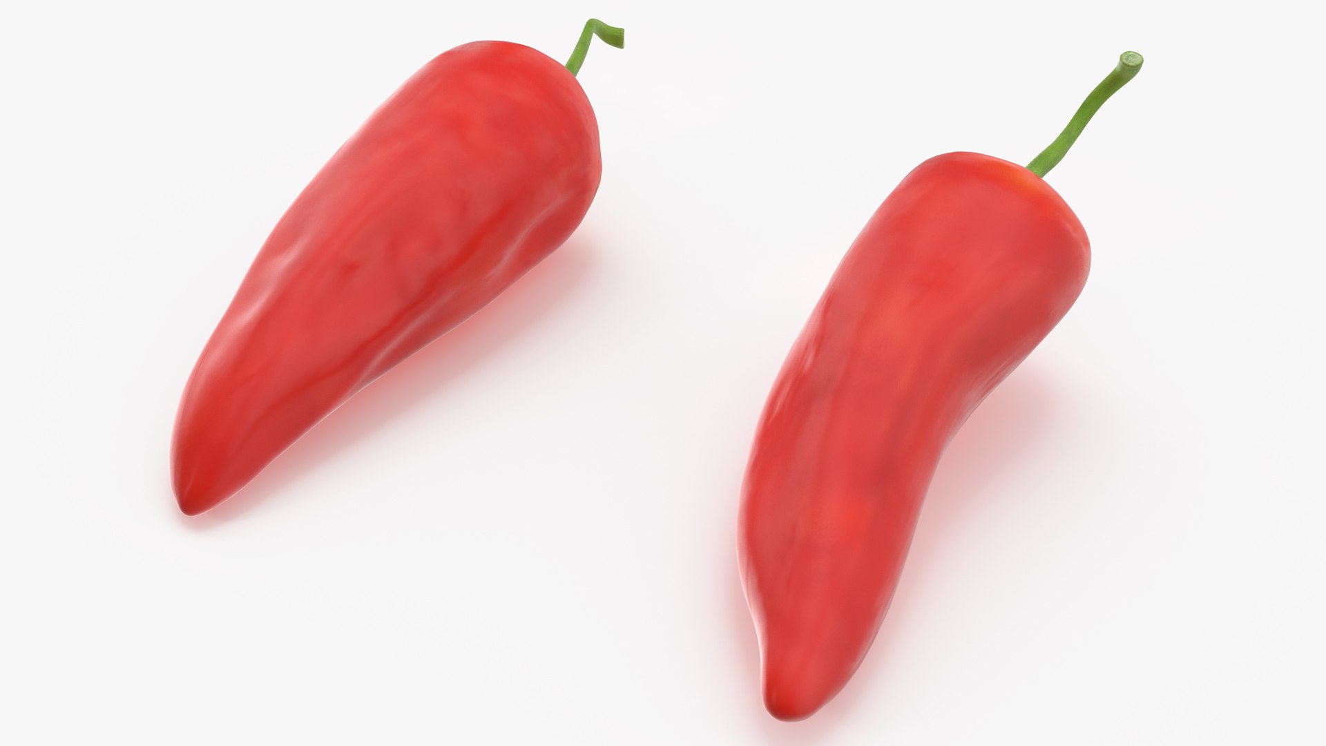 Chili Pepper 3D model preview