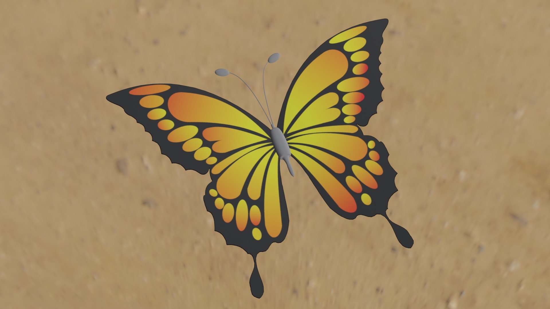 Butterfly model https://p.turbosquid.com/ts-thumb/65/fX8Rev/0e/7/jpg/1647117629/1920x1080/fit_q87/e4b1d51036c8d77f0d671c056cc85833e1bca1d4/7.jpg