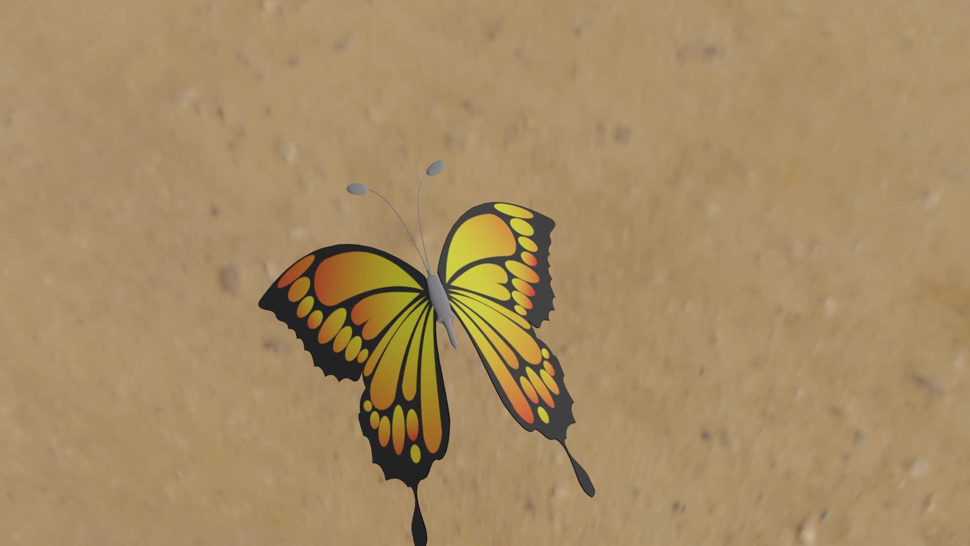 Butterfly model https://p.turbosquid.com/ts-thumb/65/fX8Rev/2W/0019/jpg/1647117651/1920x1080/fit_q87/8ac9200db3a5759ca823e9797df5fa382fb96ff8/0019.jpg