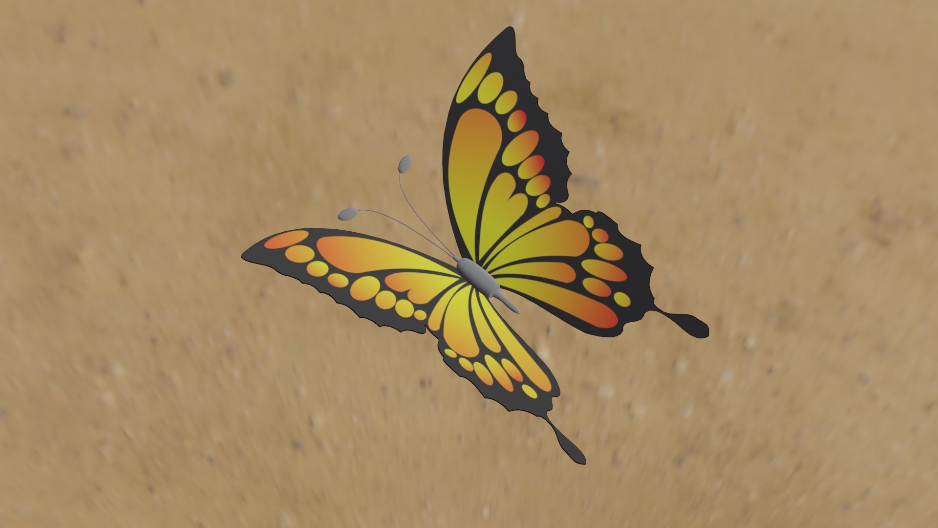 Butterfly model https://p.turbosquid.com/ts-thumb/65/fX8Rev/4n/4/jpg/1647117624/1920x1080/fit_q87/3c5b2d509ca30a1f2ea7eee6b474e3846ecadfde/4.jpg