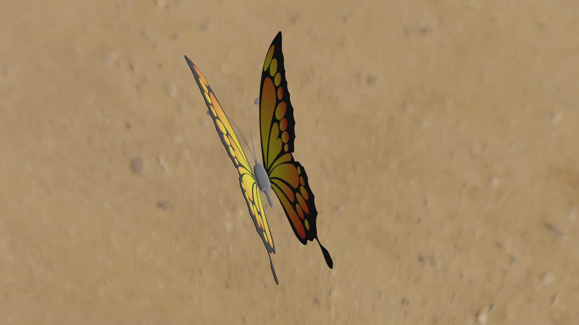 Butterfly model https://p.turbosquid.com/ts-thumb/65/fX8Rev/FI/0060/jpg/1647117678/1920x1080/fit_q87/ee2ac2fdaa3cfe5356dfed1c0ca9f269e92262ad/0060.jpg