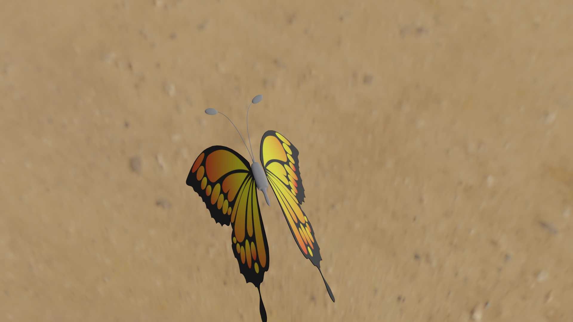 Butterfly model https://p.turbosquid.com/ts-thumb/65/fX8Rev/Pf/0022/jpg/1647117653/1920x1080/fit_q87/9cfc79f5c0c580491bf5eb23f7c0e12f87fbd010/0022.jpg