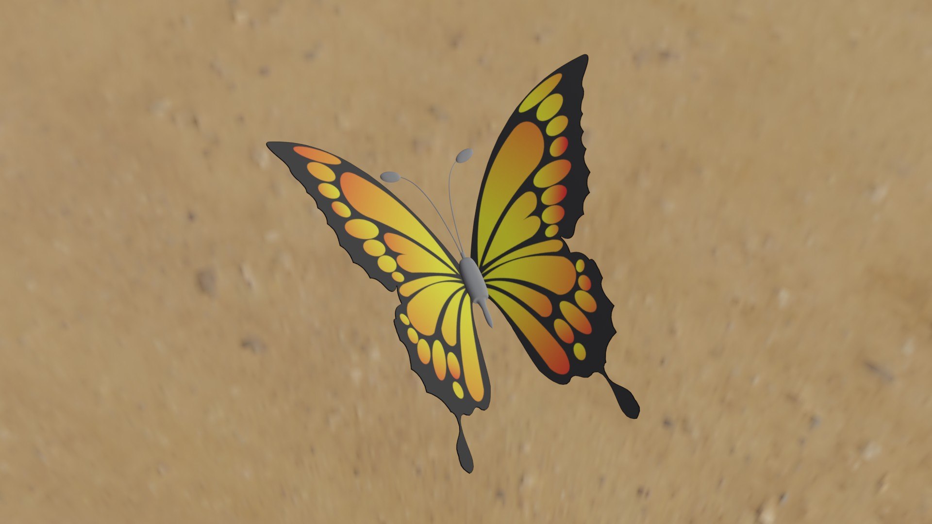 Butterfly model https://p.turbosquid.com/ts-thumb/65/fX8Rev/X2/5/jpg/1647117620/1920x1080/fit_q87/e5072e144cd67a2e04ad76e329f92ad7cf16ea78/5.jpg