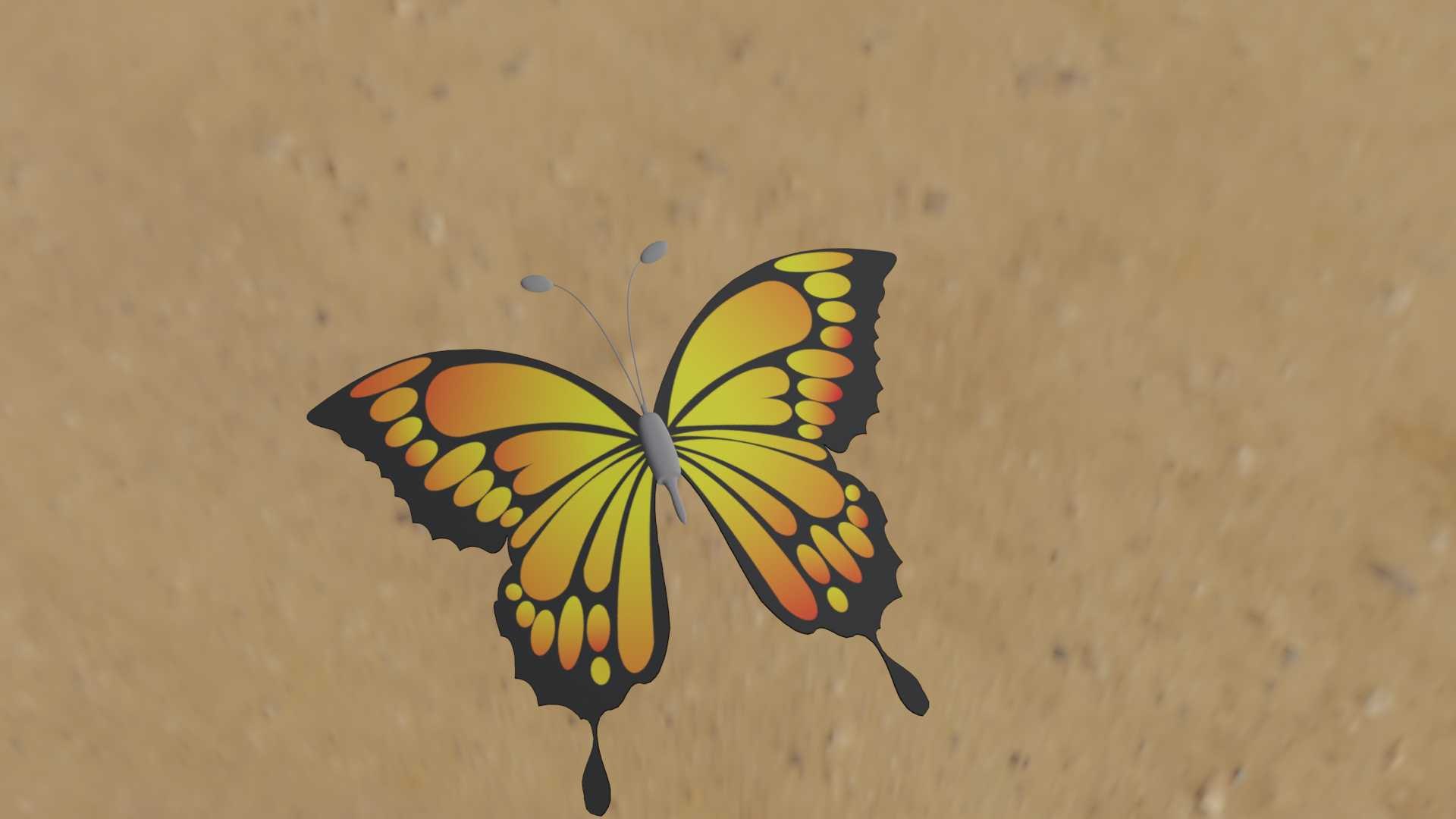 Butterfly model https://p.turbosquid.com/ts-thumb/65/fX8Rev/Y9/0044/jpg/1647117667/1920x1080/fit_q87/71147728371b98094baf9e6bdc1687dcca8169c6/0044.jpg