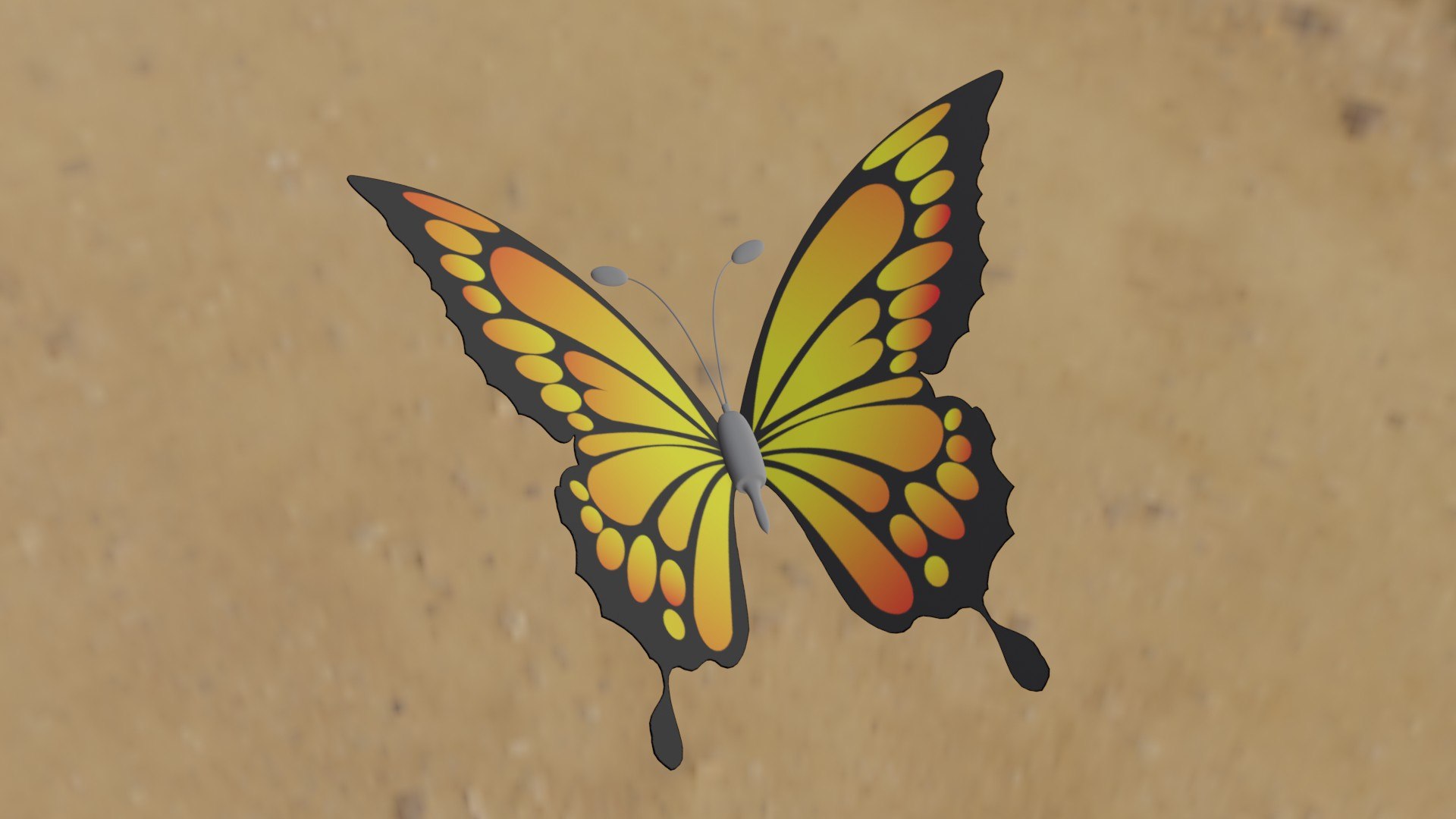 Butterfly model https://p.turbosquid.com/ts-thumb/65/fX8Rev/kW/3/jpg/1647117618/1920x1080/fit_q87/7d67243f5f439db232af2aa69034ab89818e02b0/3.jpg