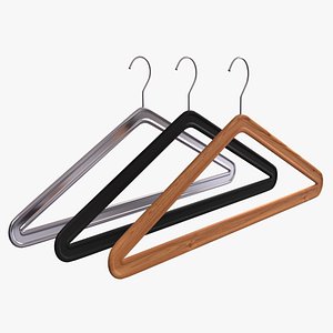 3d 3ds 3 clothes hanger