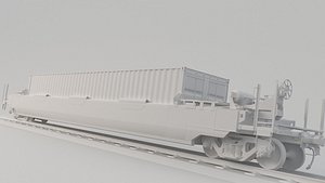 train wagon dttx 3D