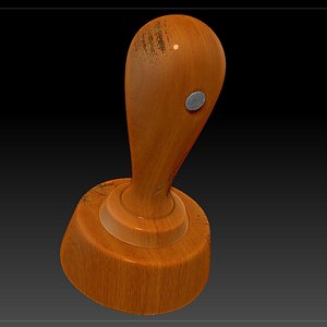 Stamp Seal Chop Postal (ZBrush)