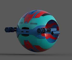 ScifiBall 3D model