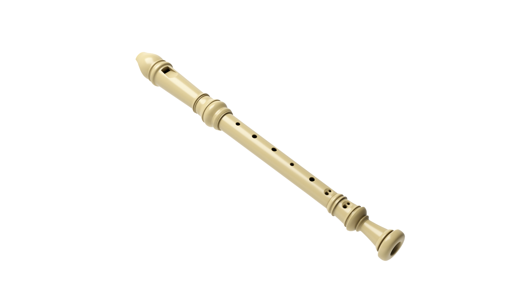 3D Recorder Musical Instrument Model - TurboSquid 2199789
