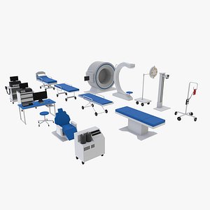 3D Hospital Object Set