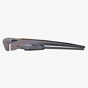Old USSR Pipe Wrench