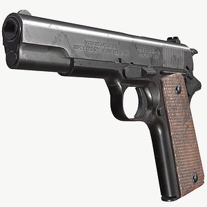1911 colt ready 3D model