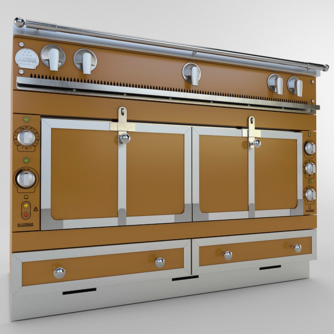 3D 120 Ovens La Cornue Model - TurboSquid 1398798