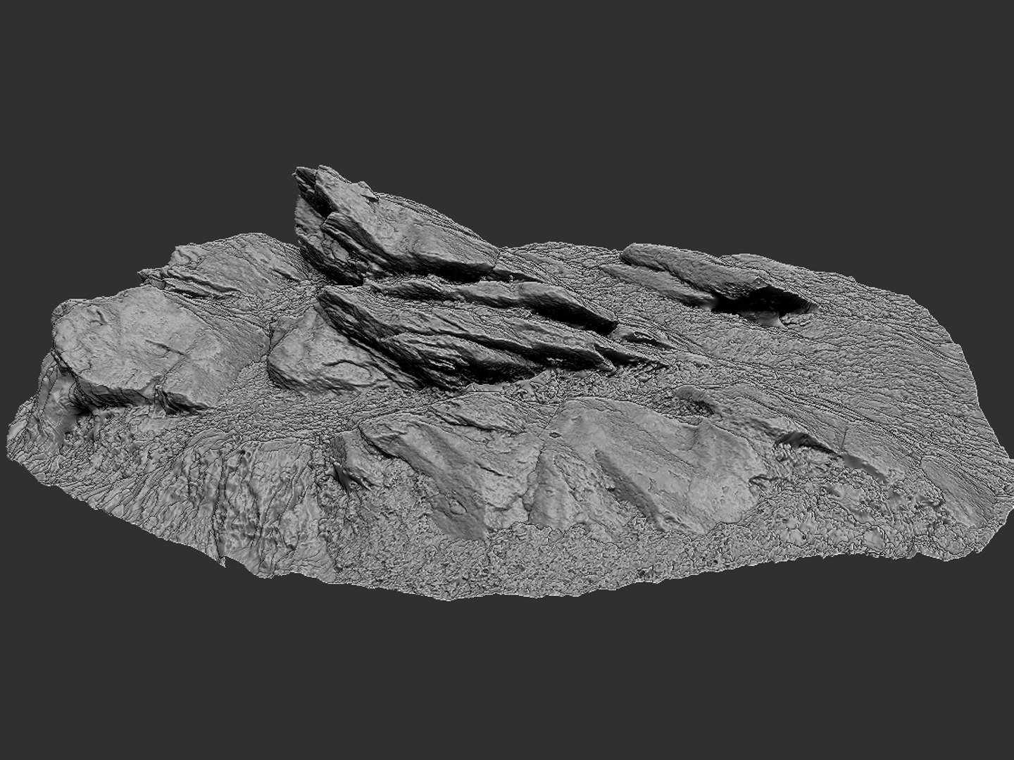 3D Model Rocky Cliffs 16k Rocks - TurboSquid 1334053