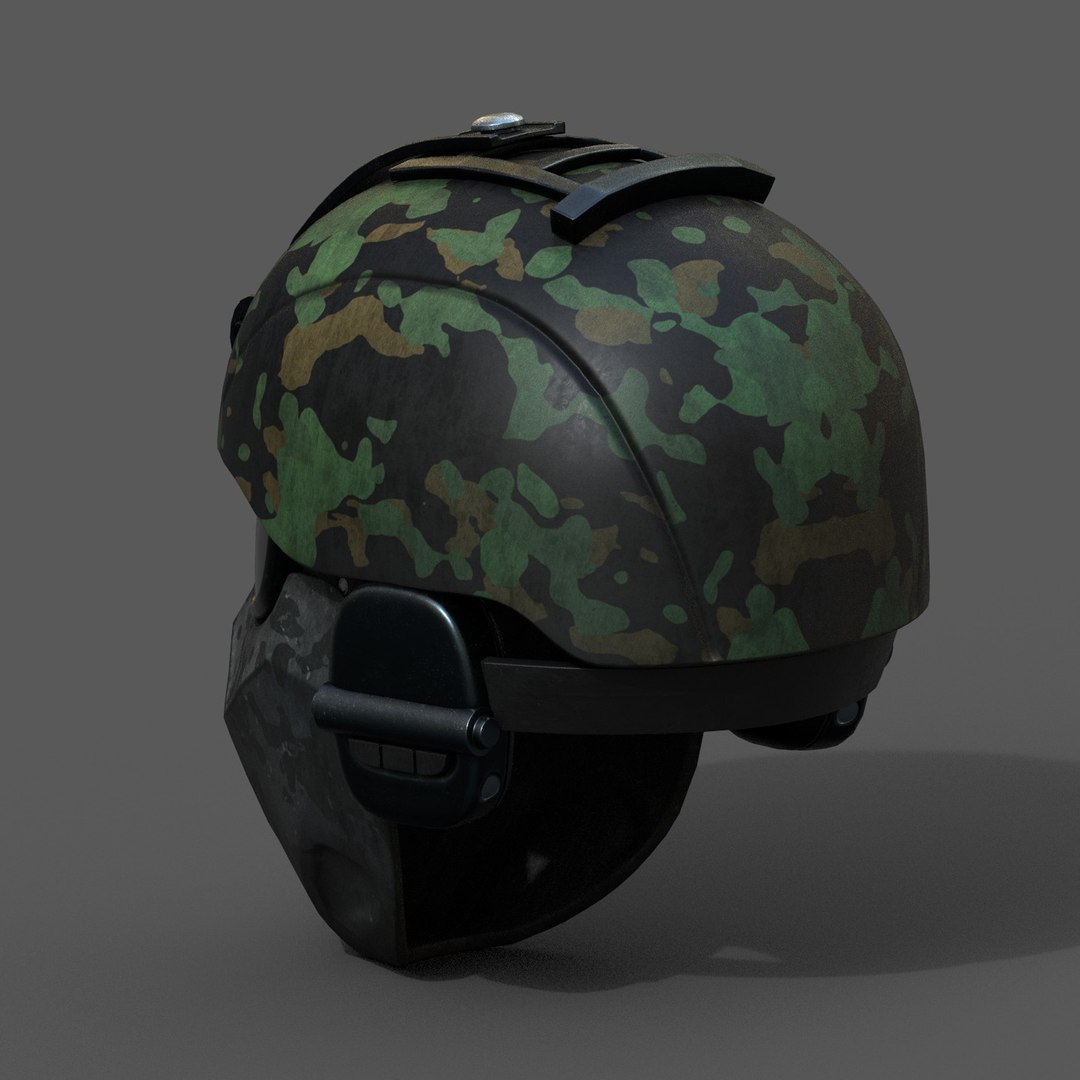 3D helmet sci - TurboSquid 1539638