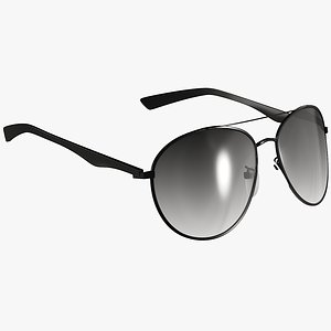 3D model realistic sunglasses 1