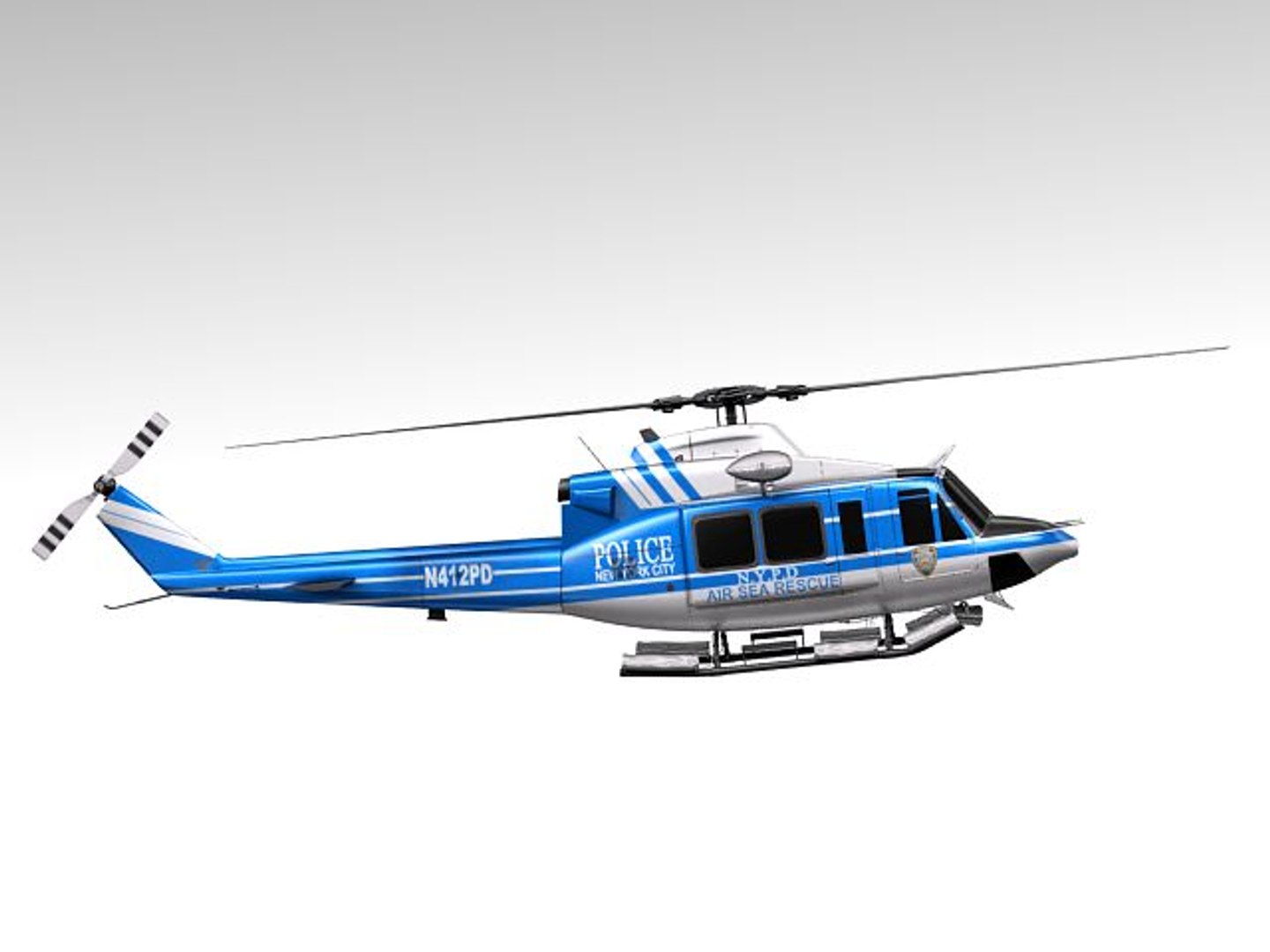 Police Bell 412 Surveillance Max