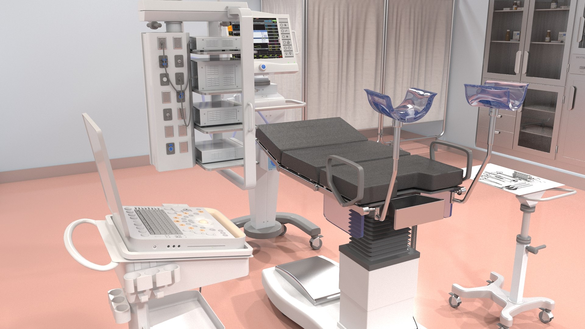 3d model gynecological room https://p.turbosquid.com/ts-thumb/66/L45WcD/UOYJoQuo/gyneco20011/jpg/1587588224/1920x1080/fit_q87/5d36cf3e5548a449eb7aa7da57904e8fb0a67069/gyneco20011.jpg