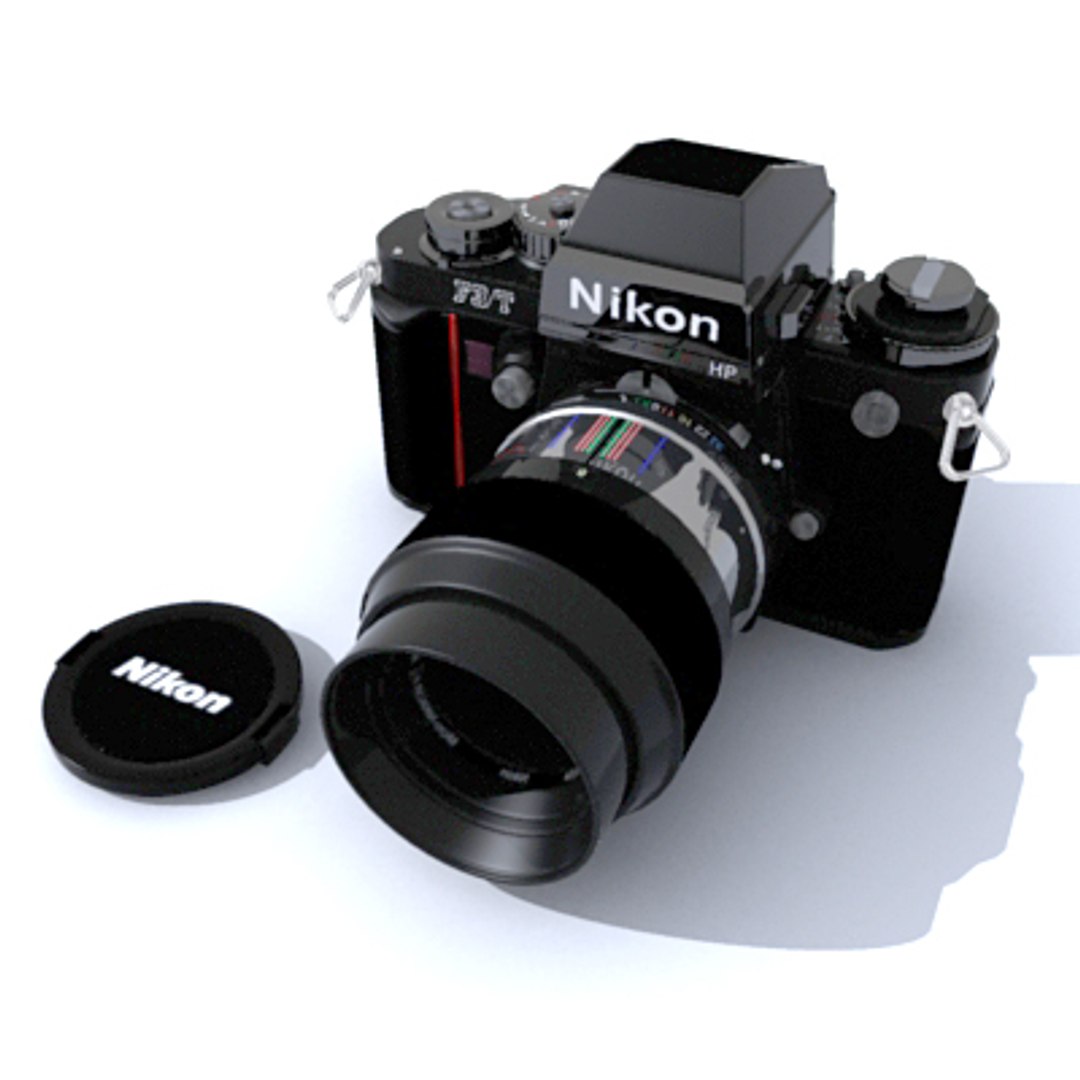 3d F3t Nikon Model