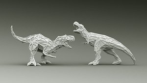 printed t-rex 3D