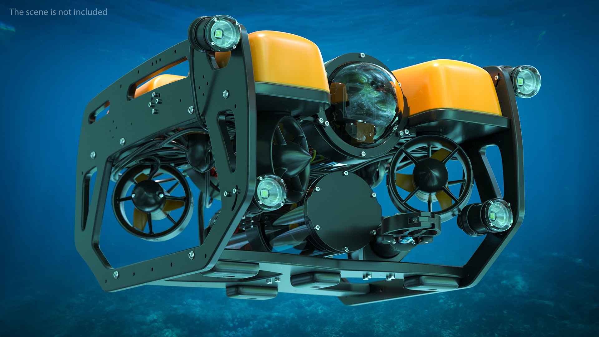 Underwater Robot Generic Rigged Model - TurboSquid 1518318