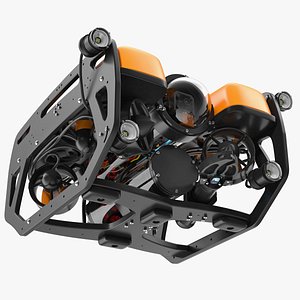 Underwater Robot Generic Rigged