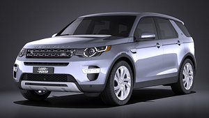 3d model land rover discovery