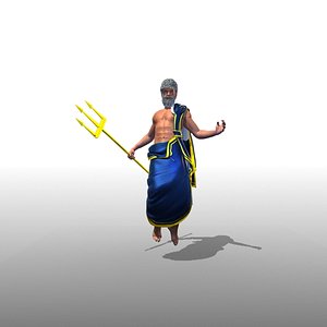 3dsmax poseidon animate
