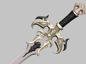 3d sword model