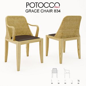 Potocco Grace Chair 834