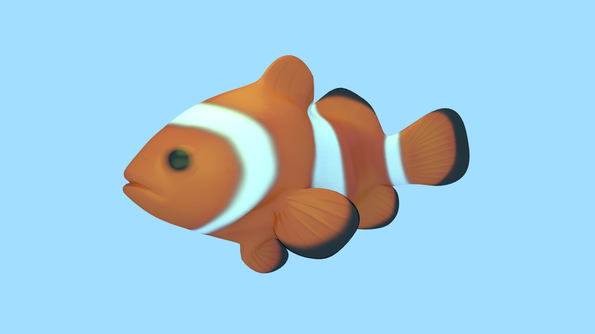 3D model fish clownfish - TurboSquid 1481718
