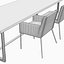 Contemporary Conference Table & Chairs