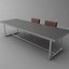 Contemporary Conference Table & Chairs